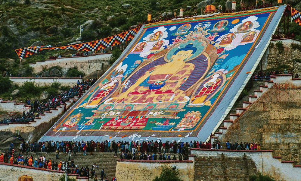 shoton festival tibet