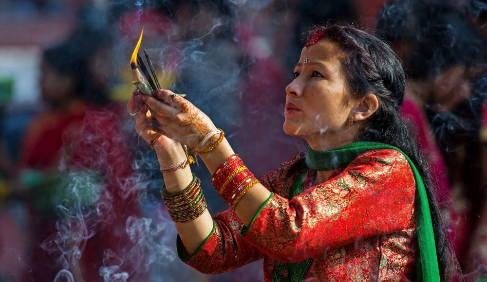 Teej Festival - buy images of Nepal, stock photography Nepal