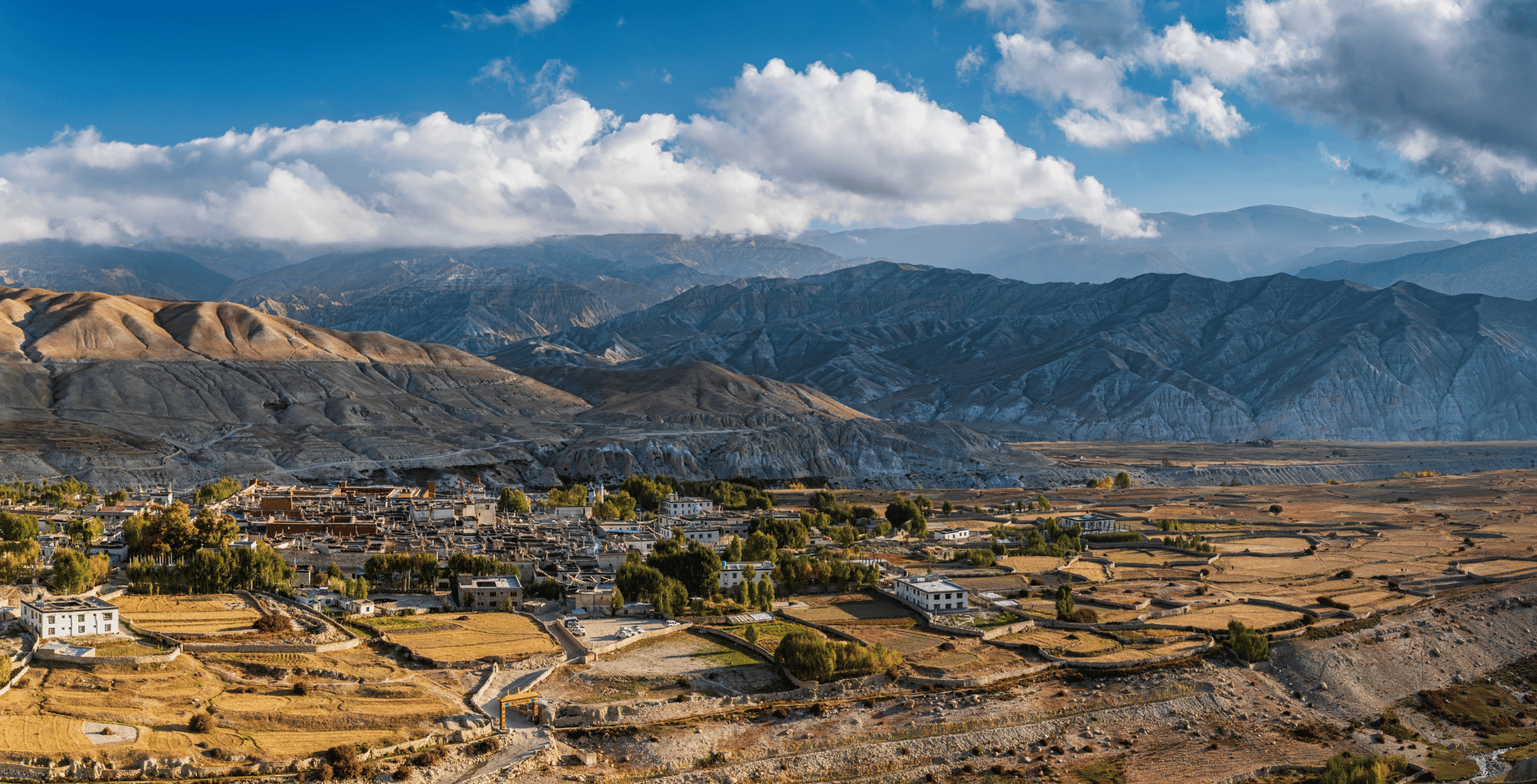 lo manthang of upper mustang nepal